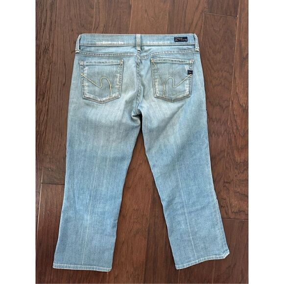 Citizens of Humanity Kelly Low Waist Crop Jeans size 29 - Picture 1 of 8